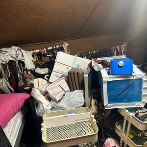 Blue Storage Bin for Home Organization